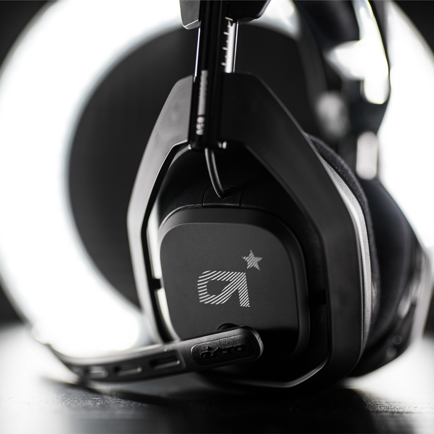 ASTRO GAMING HW 939-001676 ASTRO A50 WRLS + BASE STATION F/ PLAYST Over-ear Casque gamer Noir