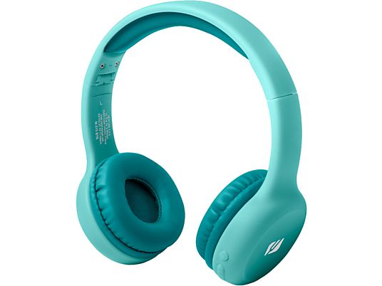 MUSE M-215 BTB - Cuffie Bluetooth per bambini (On-ear, Blu)