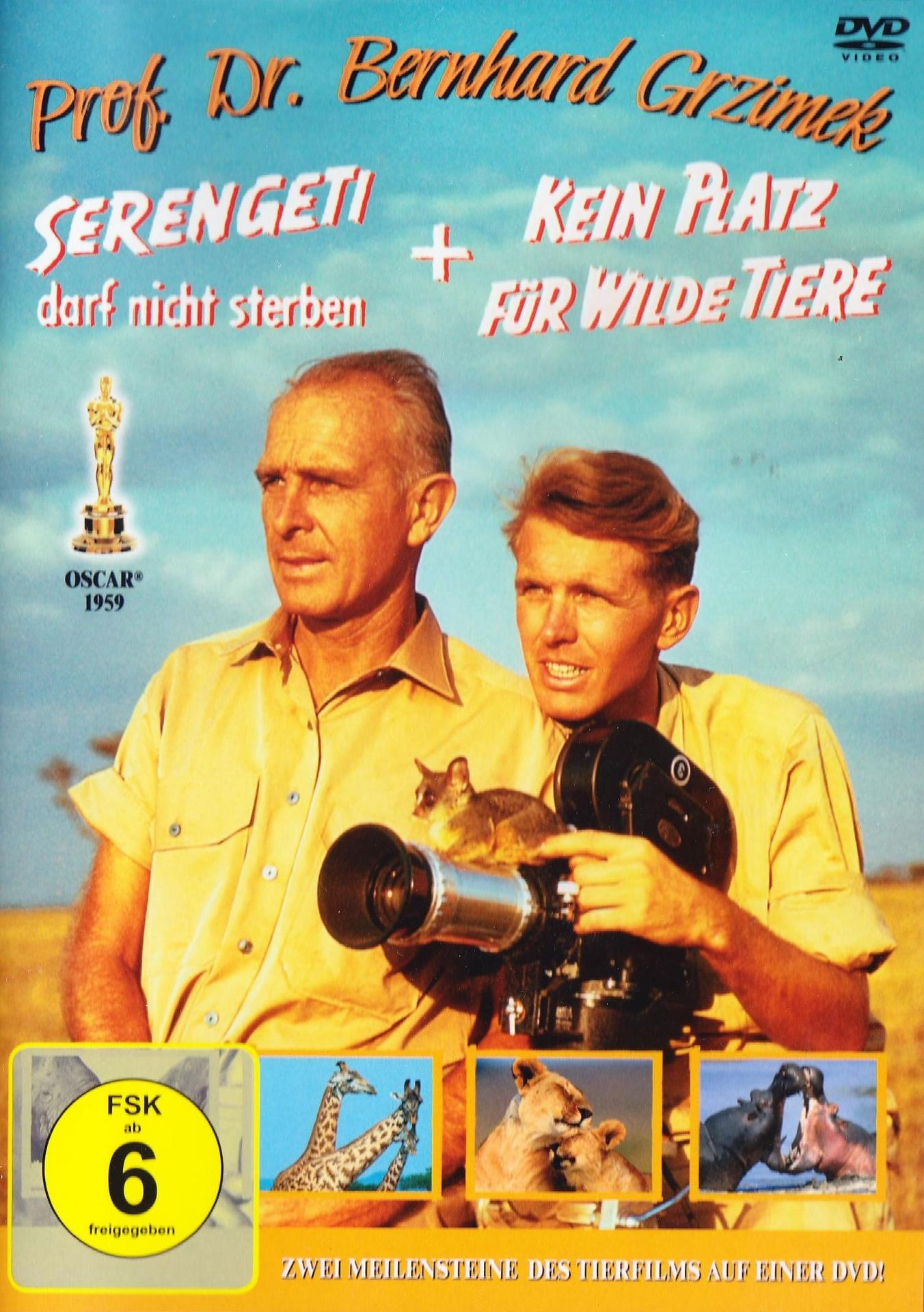 Serengeti darf nicht sterben + Kein Platz für wilde Tiere DVD
