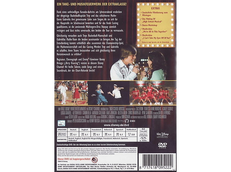 High School Musical [DVD] — Foto 4 von 4