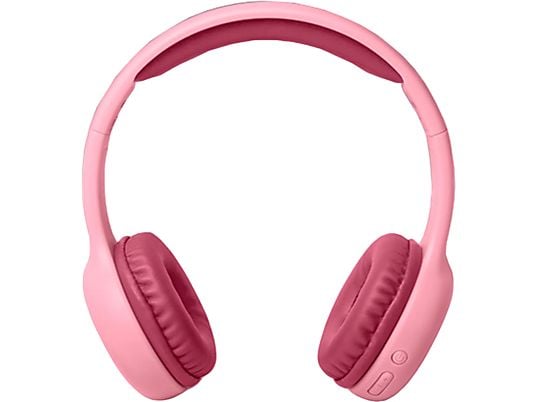 MUSE M-215 BTP - Écouteurs Bluetooth pour enfants (On-ear, Rose)