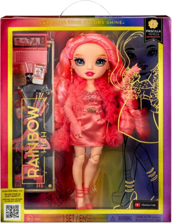 Lalka MGA ENTERTAINMENT Rainbow High Fashion Priscilla Perez (Pink)
