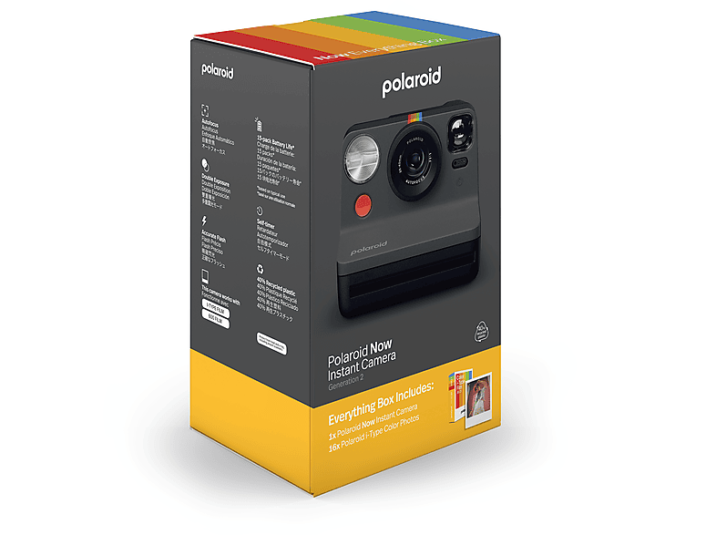 POLAROID EB Now Gen 2 Anlık Fotoğraf Makinesi Siyah_2