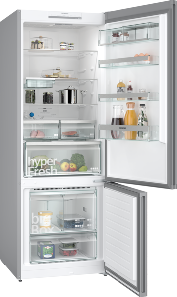 SIEMENS KG56NTWE0N E Enerji Sınıfı No-Frost 508 LT Alttan Donduruculu Buzdolabı