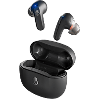 MediaMarkt SKULLCANDY Rail True Wireless Zwart aanbieding