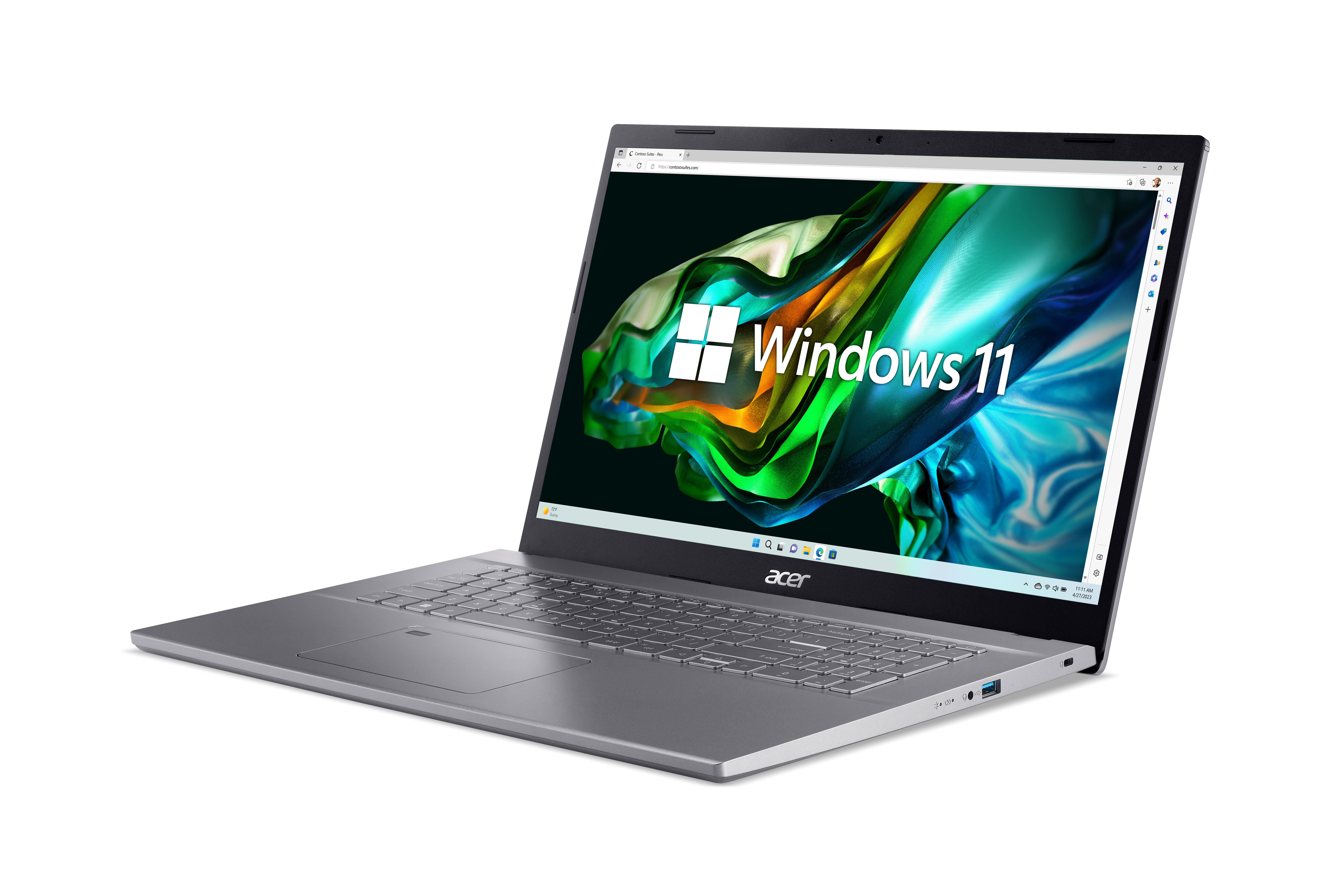 ACER Aspire 5 (A517-53G-78VR) mit Tastaturbeleuchtung - 17,3 Zoll - Intel® Core™ i7 i7-1260P - 16 GB - 1 TB - NVIDIA GeForce RTX™ 2050 - Windows 11 Home