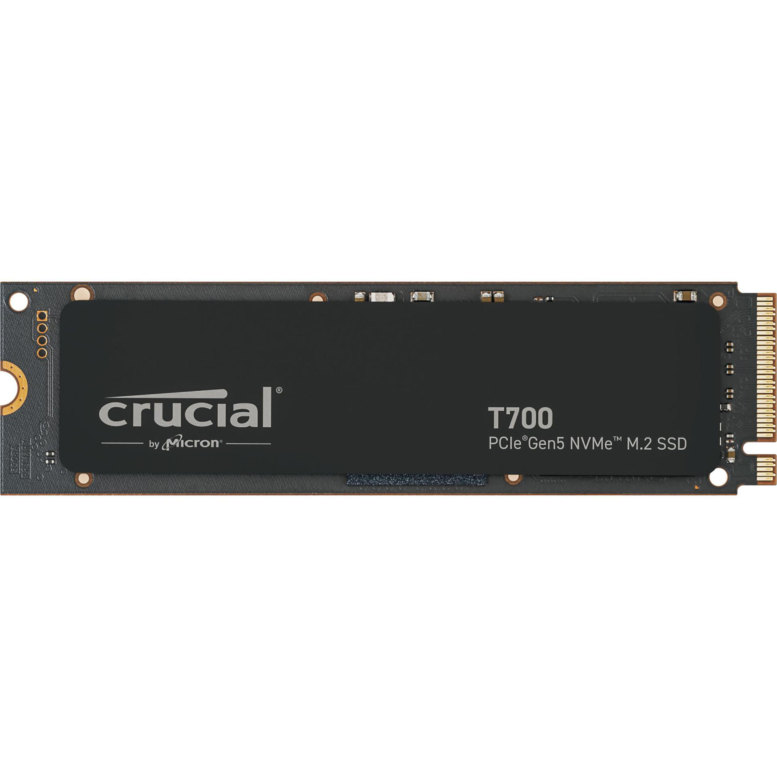 CRUCIAL T700 SSD via M.2 NVMe, 2 TB NVMe SSD, Gen5 PCIe intern