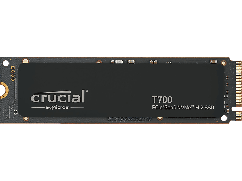 CRUCIAL T700 PCIe Gen5 NVMe SSD, 2 TB SSD M.2 via NVMe, intern