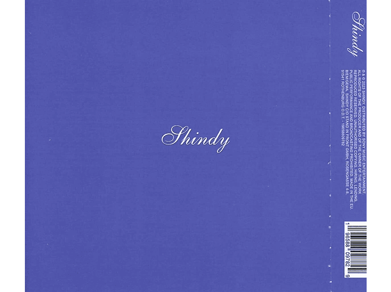 Thumbnail - Shindy - Cent'anni (Maxi-CD + T-Shirt XL) (Maxi Single CD)