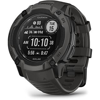 Reloj deportivo - Garmin IInstinct® 2X Solar, Grafito, 145-228 mm, 1.1 " Monocroma, Carga solar, Linterna multi-LED