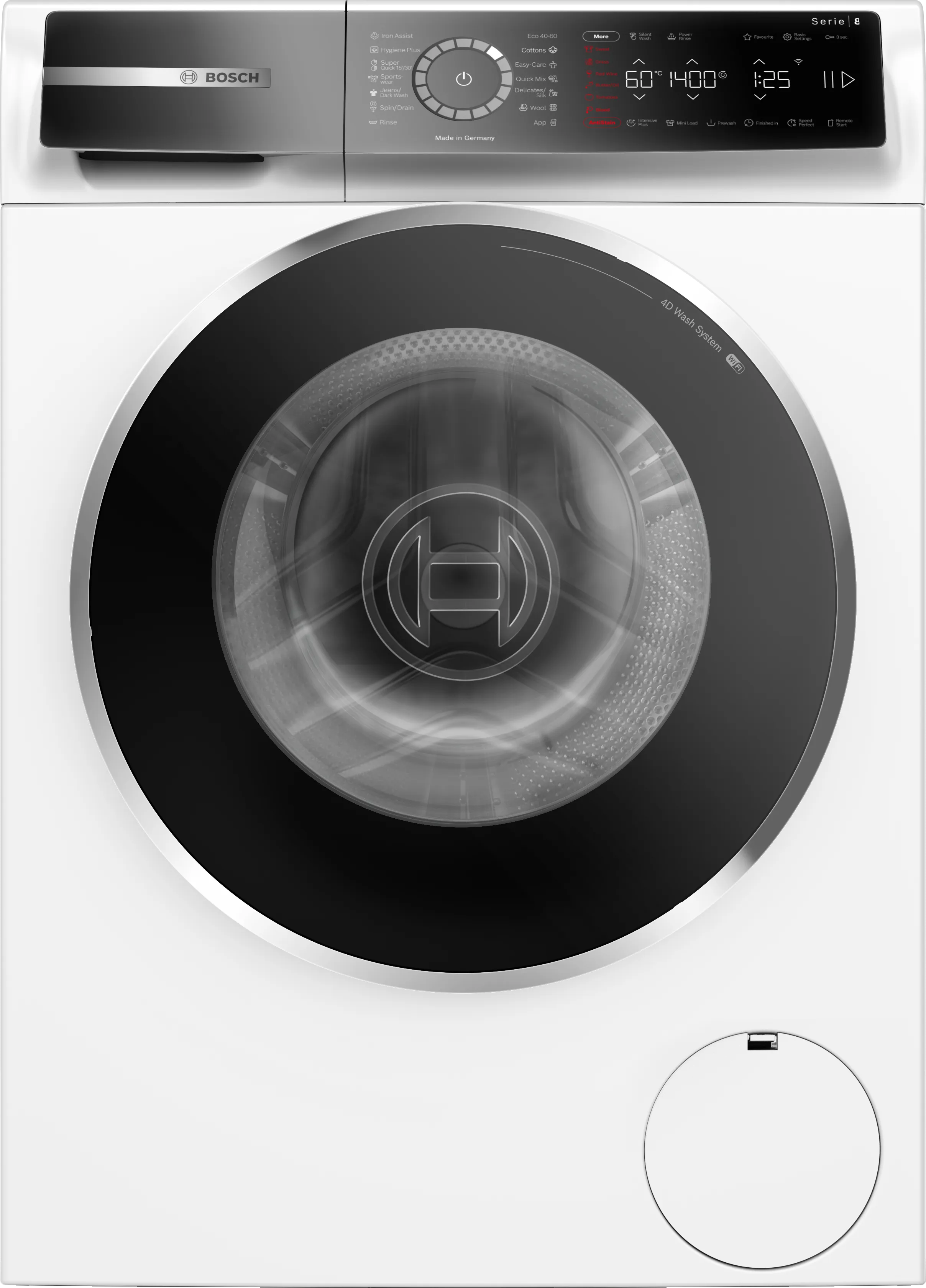 BOSCH WGB24400BY Elöltöltős mosógép 9kg, TouchControl