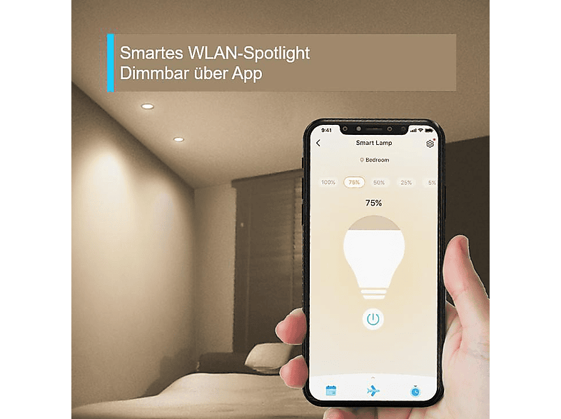 Thumbnail - TAPO L610 Smarter WLAN-Spotlight Strahler 2er Pack Lampe Warm