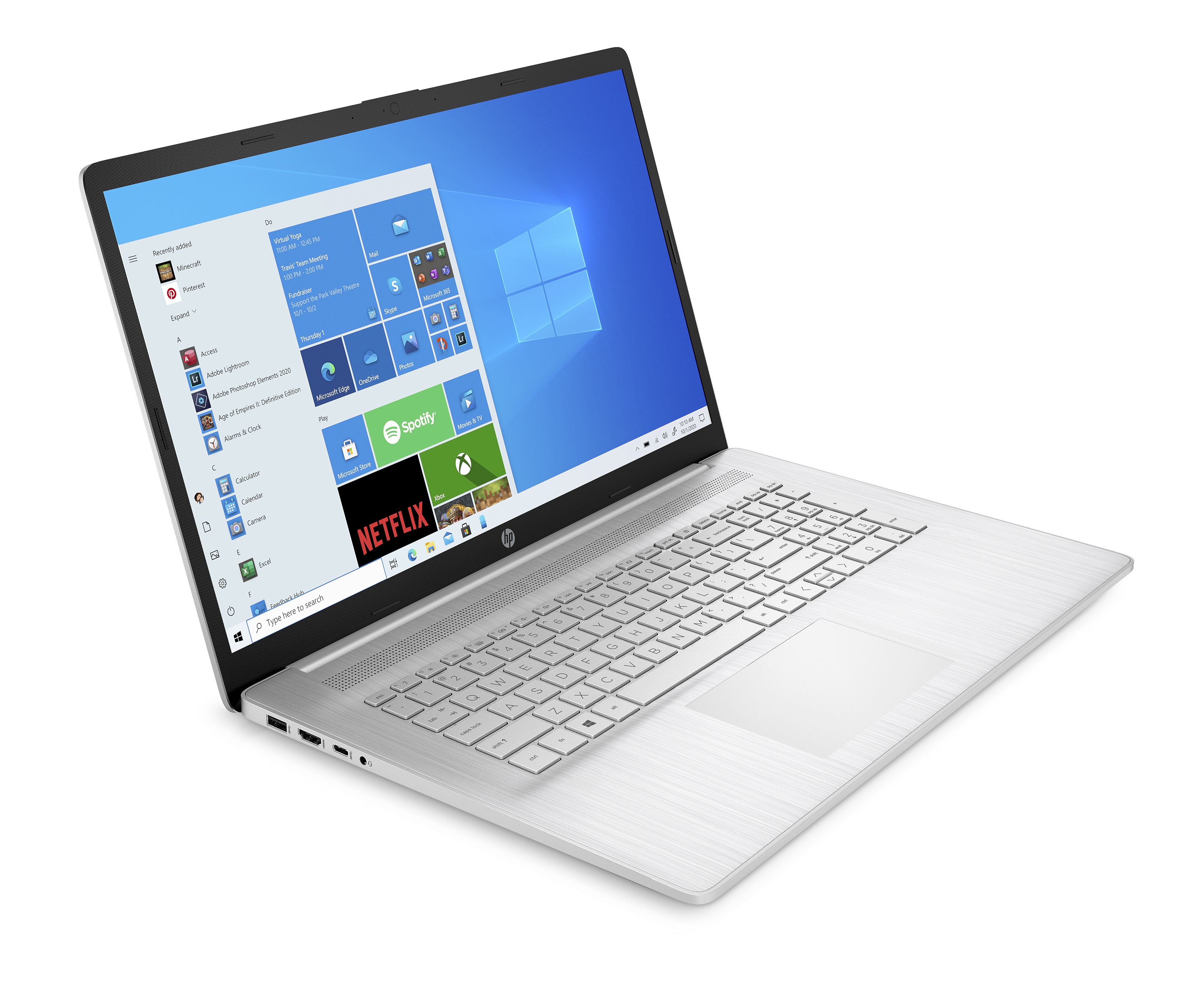 Portátil - HP 17-cn1005ns, 17.3" Full HD, Intel® Core™ i5-1155G7, 16GB RAM, 512GB RAM SSD, Iris® Xᵉ, W11 Home