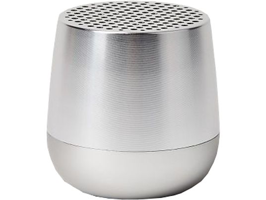 LEXON Mino+ Alu Mini - Bluetooth Lautsprecher (Silber)