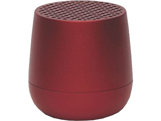 LEXON Mino+ Alu Mini - Bluetooth Lautsprecher (Rot)