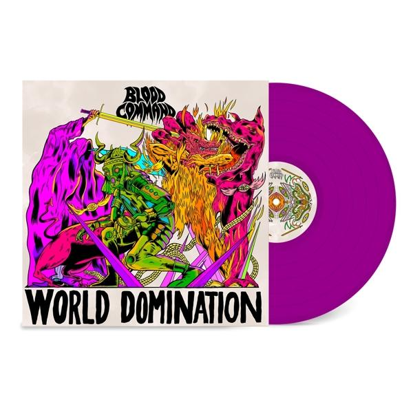 Blood Command - World (Neon Domination - Vinyl) Violet (Vinyl)