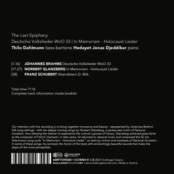 Dahlmann, Thilo | Djeddikar, Hedayet - THE LAST EPIPHANY  - (CD)