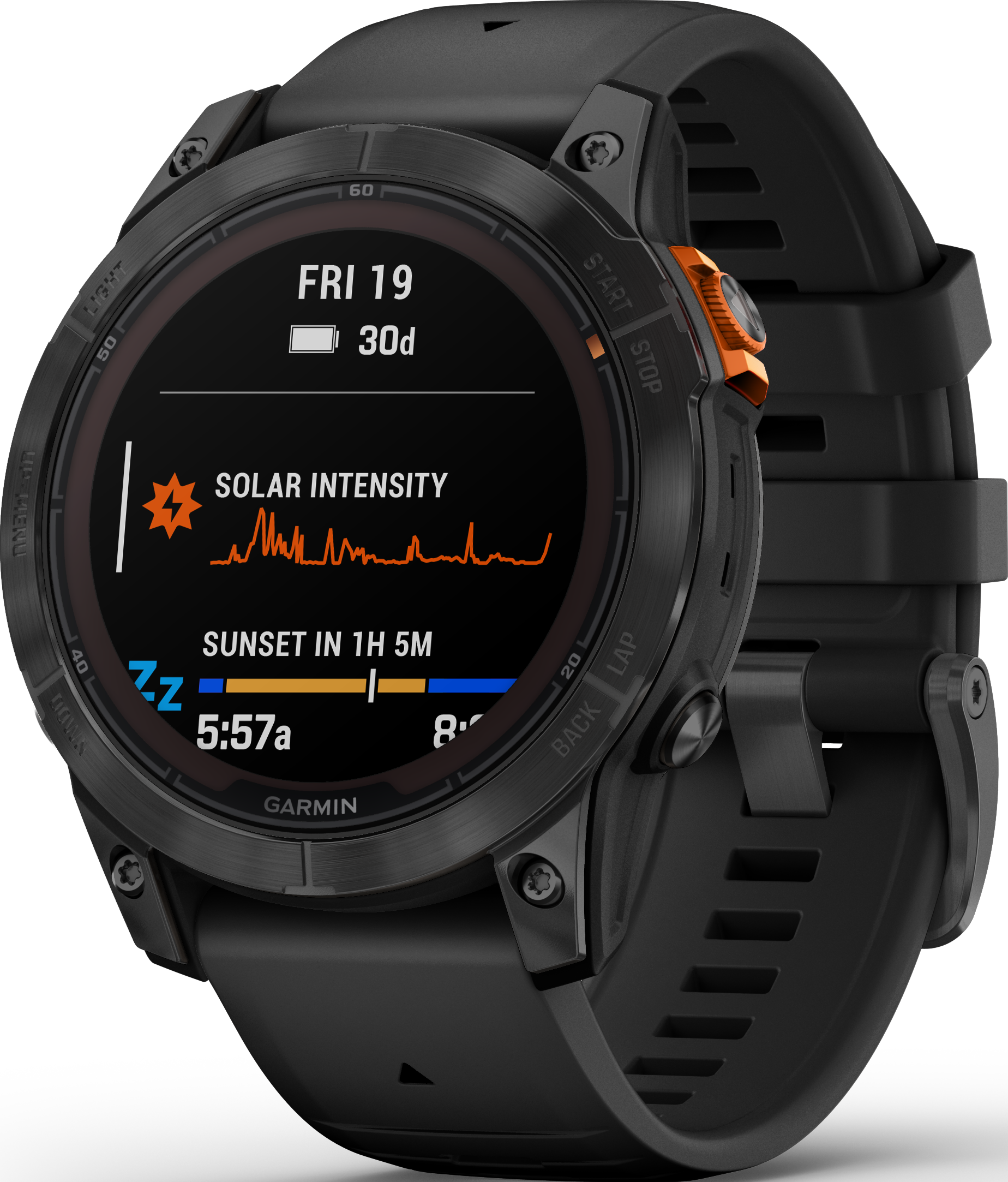 GARMIN fēnix 7 Pro Solar | GPS-Smartwatch (125 - 208 mm, Silikon