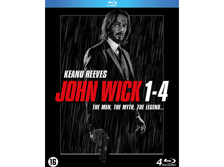 Belga Films Sa (conscat) John Wick 1-4 Blu-ray