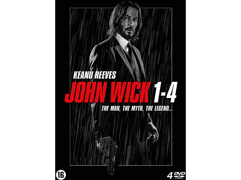 Belga Films Sa (conscat) John Wick 1-4 Dvd