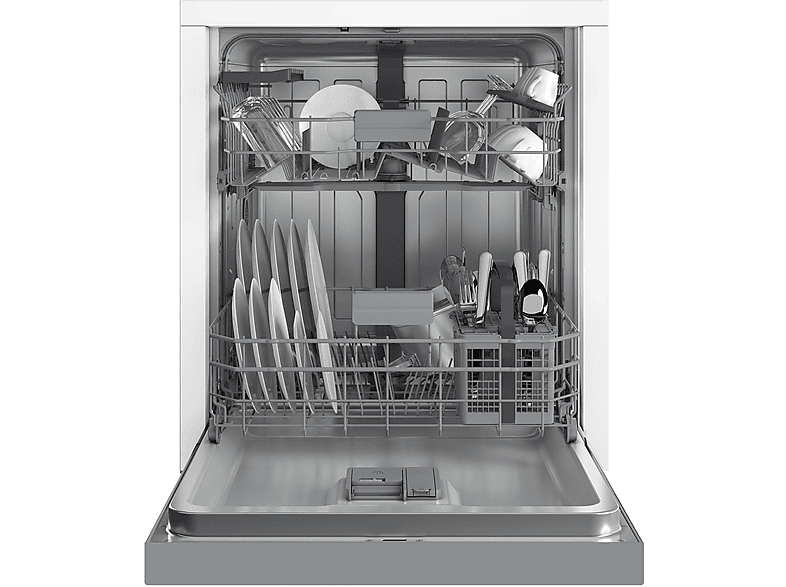 BEKO BDUN3844M0X Geschirrspüler (unterbaufähig, 598 mm breit, 43 dB (A), C)