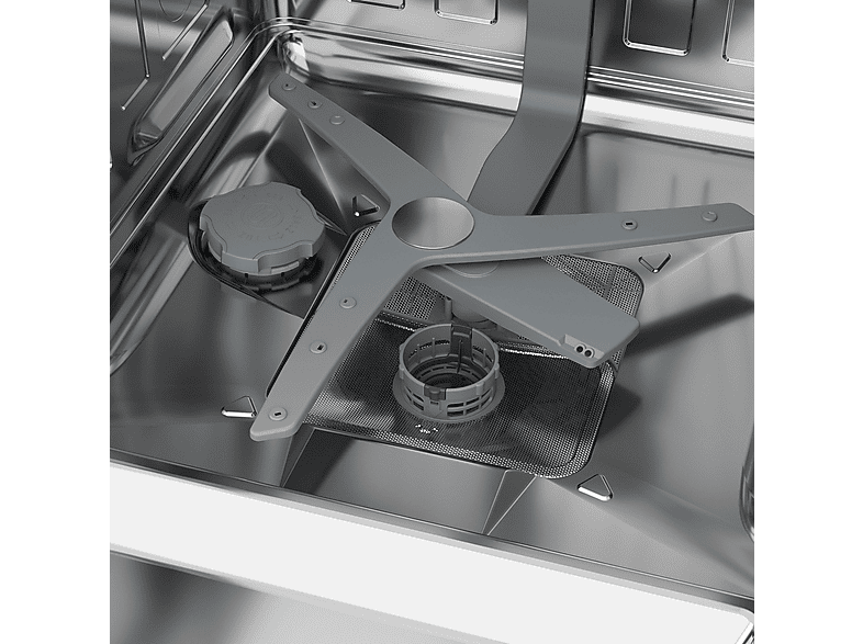 BEKO BDSN3844M0X Geschirrspüler (teilintegrierbar, 598 mm breit, 43 dB (A), C)