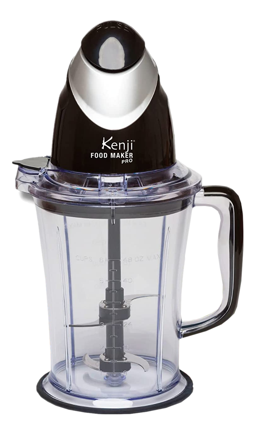 BEST DIRECT Kenji Food Maker Pro – Batteur sur socle (Argent/Noir)