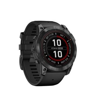 GARMIN FENIX 7 X PRO SOLAR Smartwatch Silikon, 127-210 mm, Schwarz/Schiefergrau