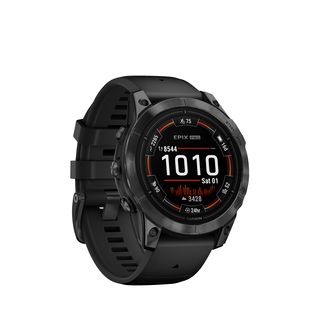 GARMIN EPIX PRO GEN 2 (47MM) Smartwatch Silikon, 125-208 mm, Schwarz/Schiefergrau