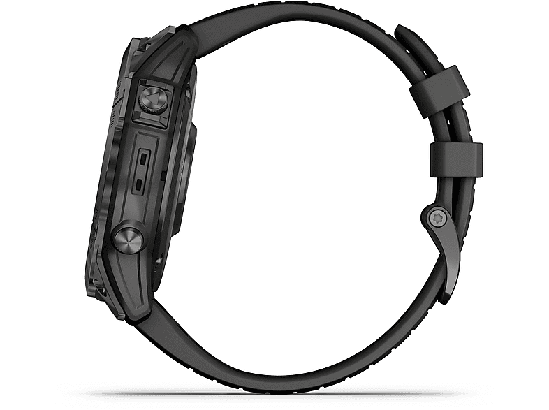 GARMIN EPIX PRO GEN 2 (51MM) Smartwatch Silikon, 127-210 mm, Schwarz/Schiefergrau