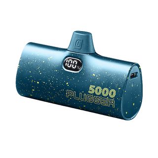 Powerbank - CellularLine PBPLUGGER5000B, 20 W,  5000 mAh, Universal, USB - C, Azul