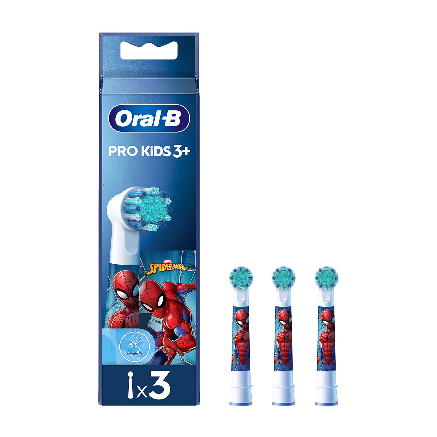 Testine DI Ricambio Oral-B Prokid Spiderman