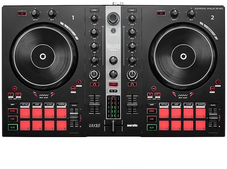 Console DJ Hercules Djcontrol Inpulse 300 MK2