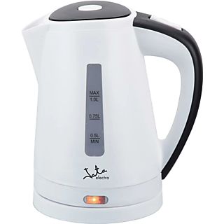 Hervidor de agua - Jata HA701, 1L, 2000W, Sin cable, Blanco