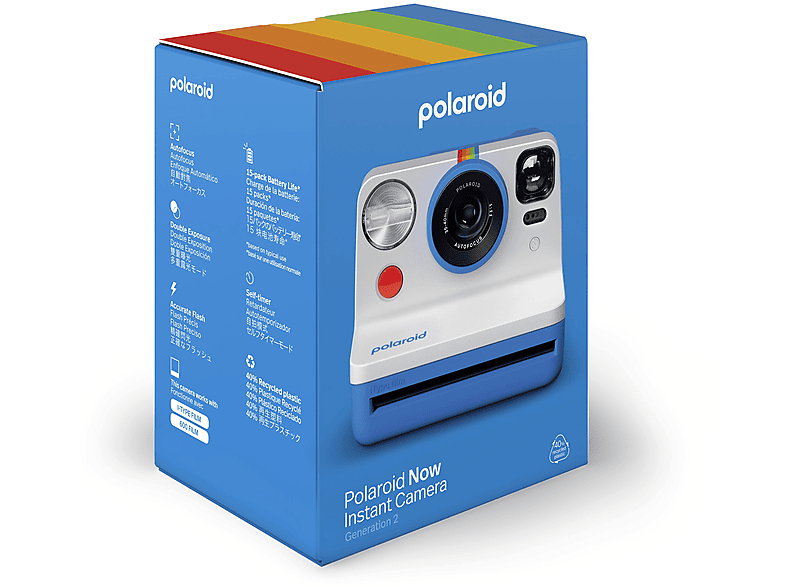 POLAROID Now Gen 2 Anlık Fotoğraf Makinesi Mavi_4