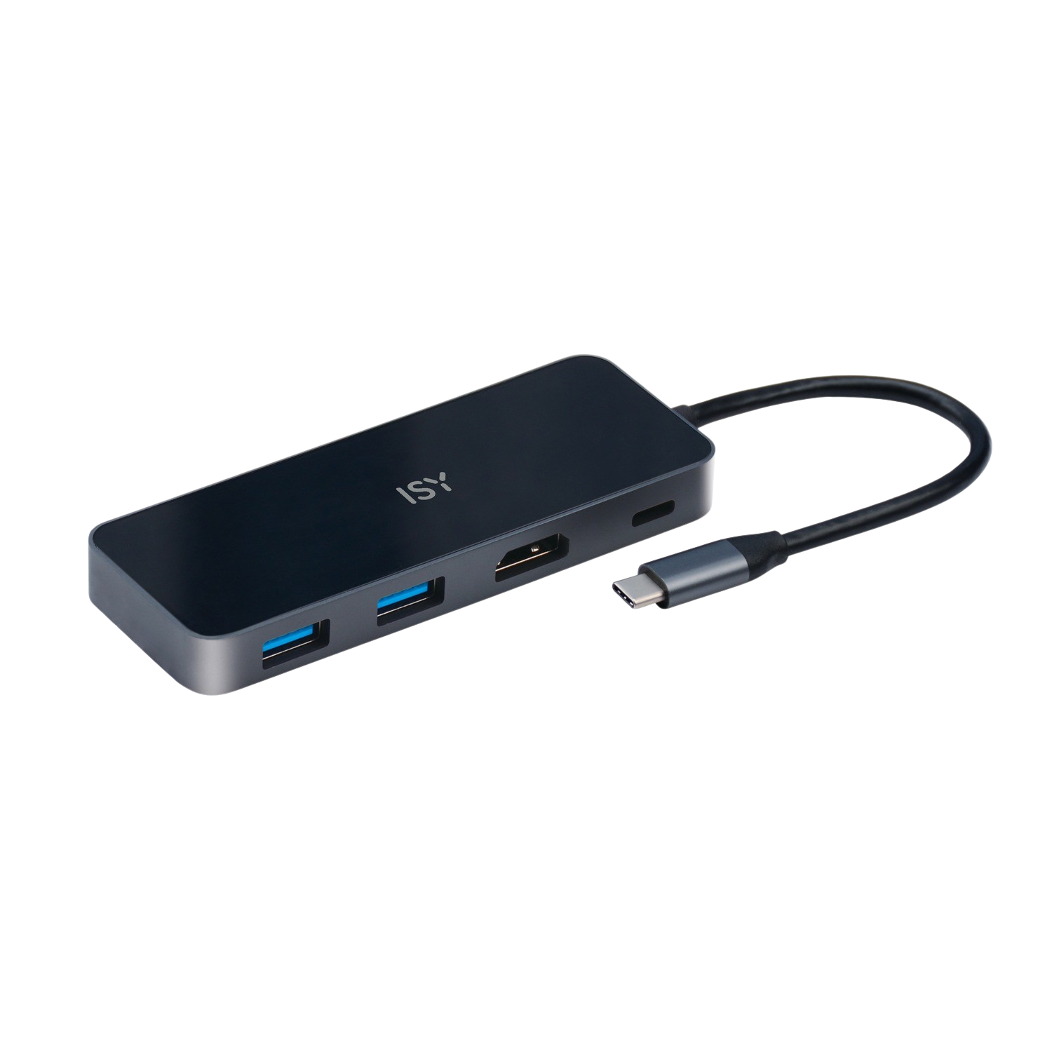 ISY Iad 1028-1 4-in-1 Multiport Adapter Usb-c/usb-a/hdmi Power Delivery
