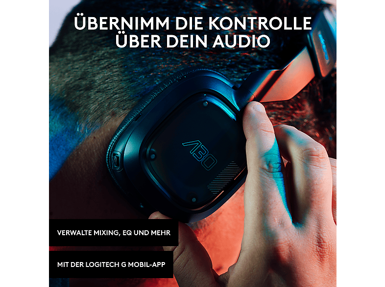 Astro Gaming A30, Kabelloses Gaming Headset, Lightspeed & Bluetooth (PlayStation PS5), Marine — Foto 5 von 5