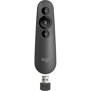 LOGITECH R500 Laser-Presenter, Bluetooth, Grafit
