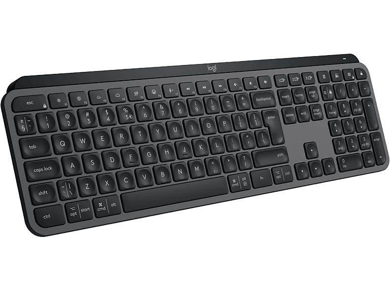 LOGITECH MX Keys S - Kabellose Tastatur (Grafit)