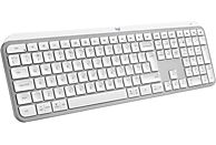 LOGITECH MX Keys S - Kabellose Tastatur (Hellgrau)