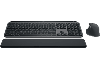 LOGITECH MX Keys S Combo Kabellose Tastatur + Maus (Grafit)