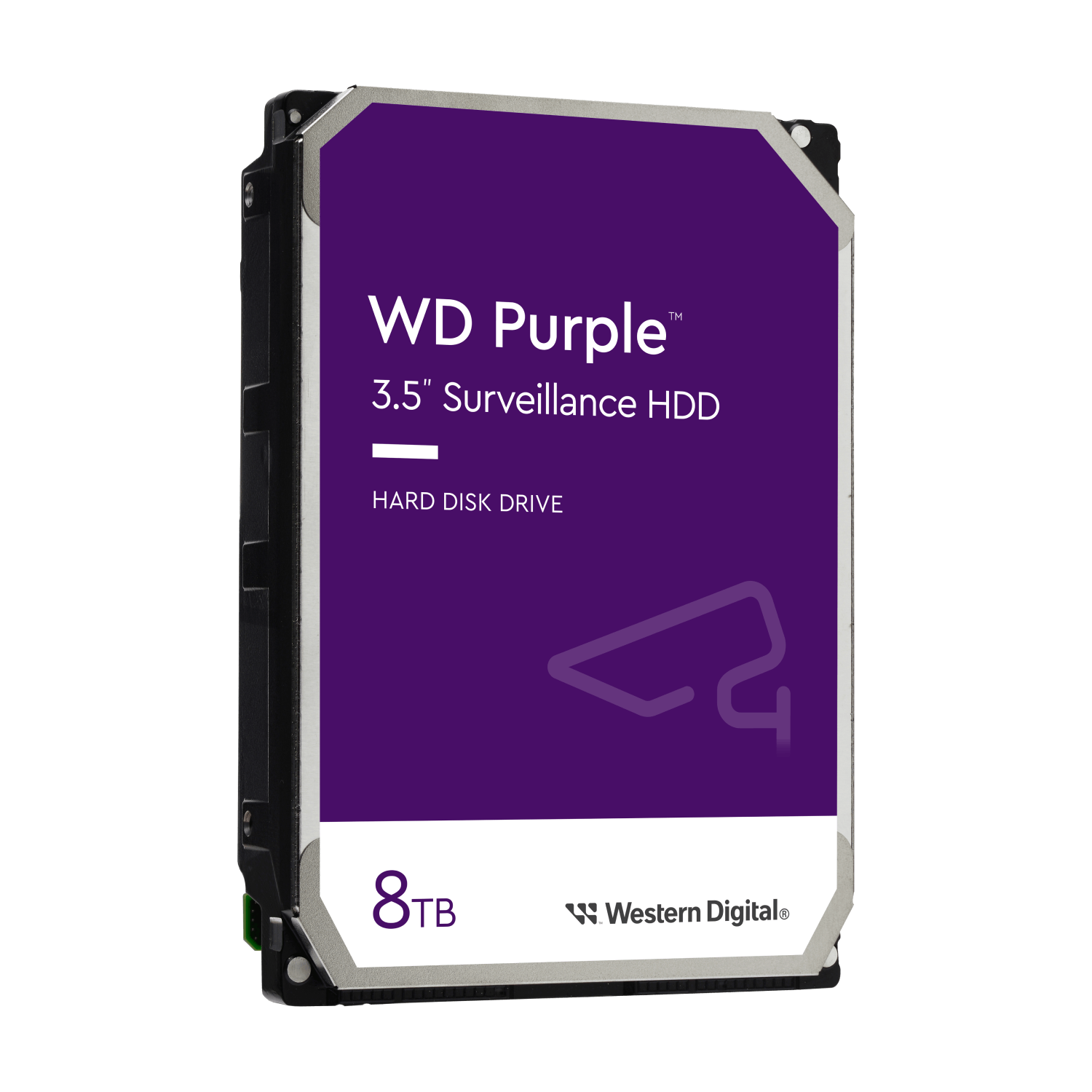 Disco duro interno 8 TB - Western Digital WD Purple, Videovigilancia, 3.5", 5400 rpm, 6Gb/s, Púrpura