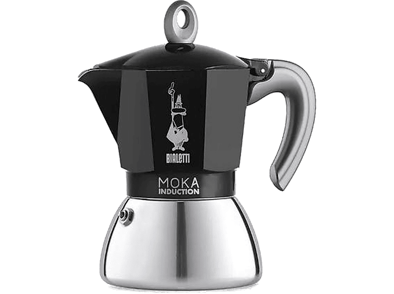 BIALETTI İndüksiyon Moka Pot Siyah_0