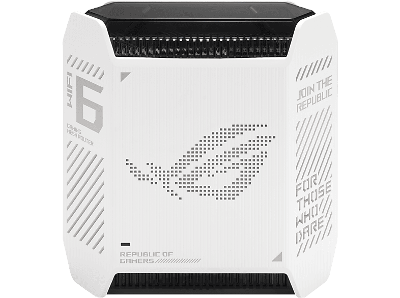 ASUS ROG Rapture GT6 (W-1-PK), 1 unidad, Tri-Banda, 574 Mbit/s, MU-MIMO, Negro, 0.88 kg