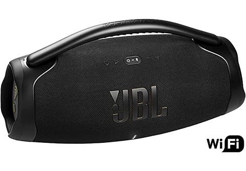 Altavoz inalámbrico  JBL Boombox 3, 80 W, Resistente agua y polvo,  Bluetooth, 24 h, WiFi, Negro