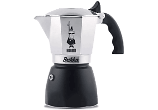 BIALETTI New Brikka Moka Pot Siyah Gri