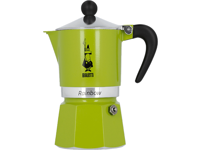 BIALETTI Raimbow Moka Pot Yeşil