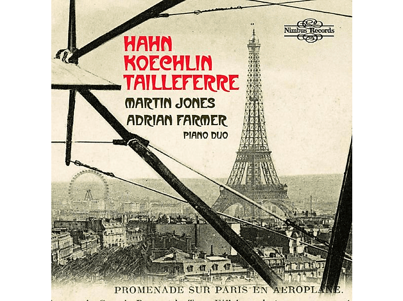 Jones,Martin/Farmer,Adrian – Französische Musik für zwei Klaviere – (CD)