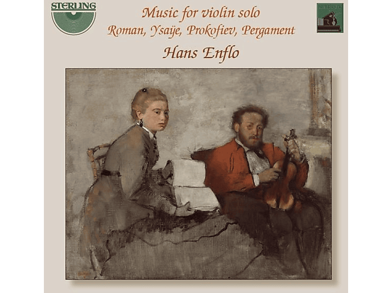 Hans Enflo – MUSIC FOR VIOLIN SOLO – (CD)