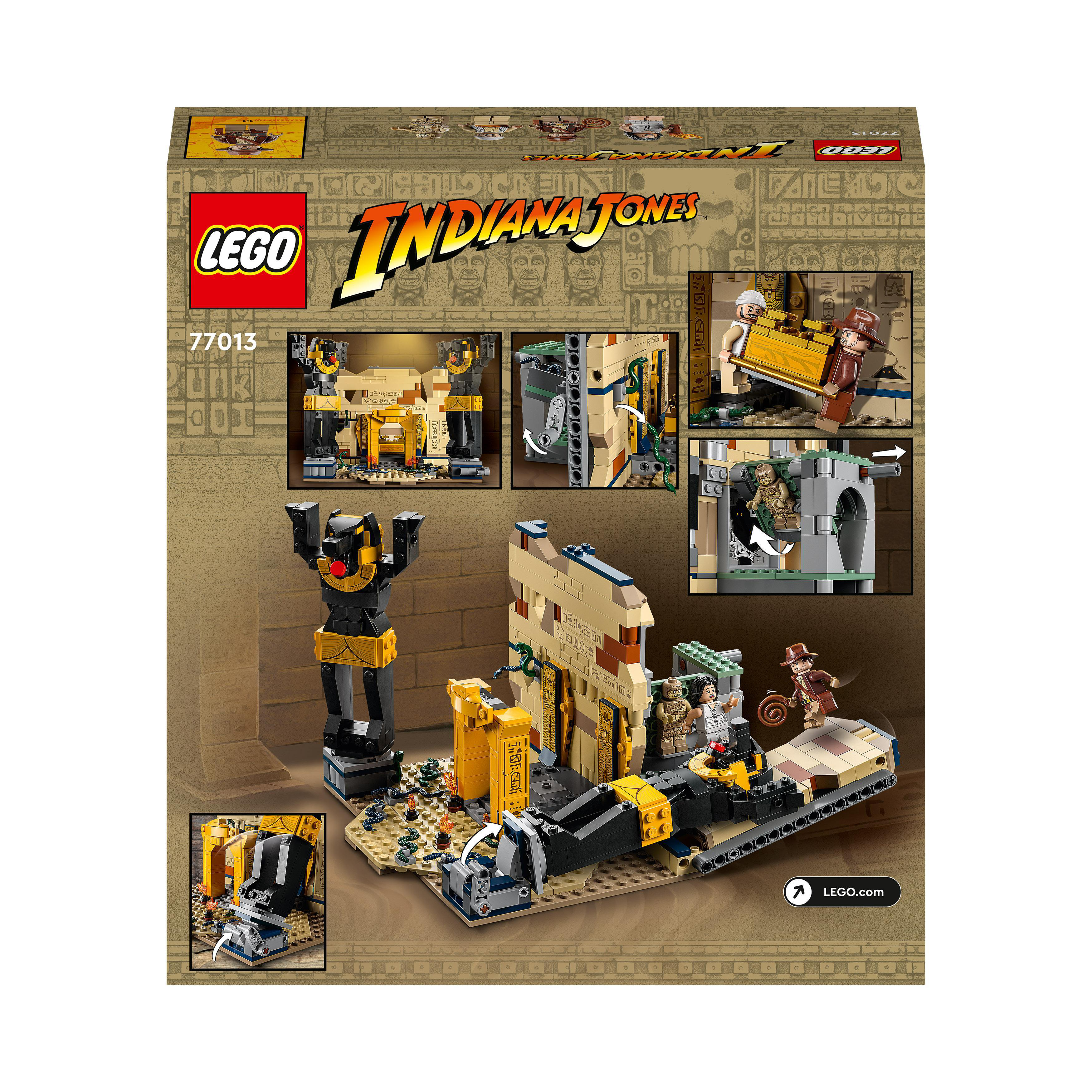 LEGO Indiana Jones 77013 Flucht dem Mehrfarbig Grabmal aus Bausatz